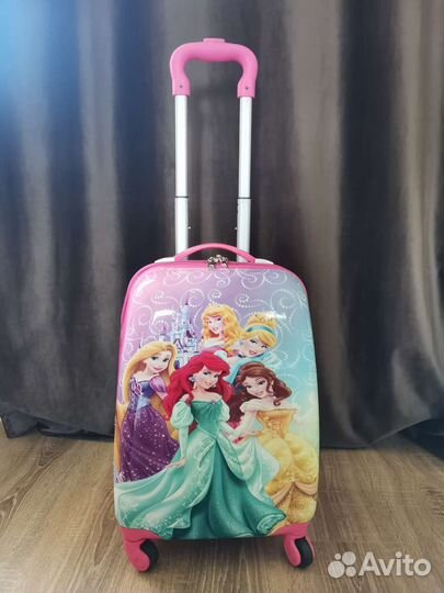 Чемодан детский Принцессы Диснея с рюкзаком
