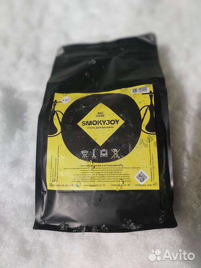 Уголь для кальяна SmokyJoy (ореховый)