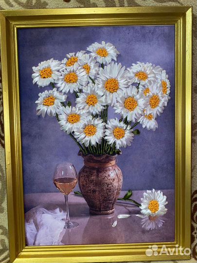 Картина из лент