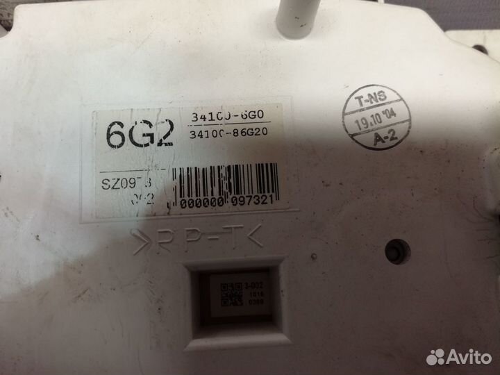 Панель приборов 34100-86G20 Suzuki Ignis 2007г