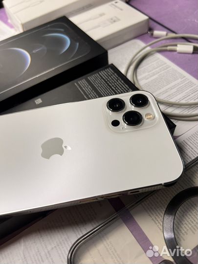 iPhone 12 Pro Max 128 silver 1sim+esim