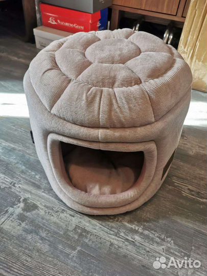 Домик для кошки Rurri розовый новый