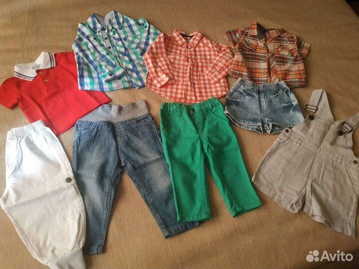 Вещи для мальчика 74-80 р-р