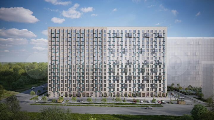 2-к. квартира, 37,2 м², 17/17 эт.