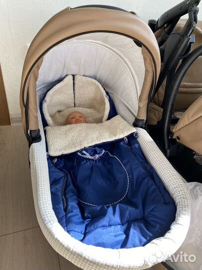 Зимний конверт в коляску, санки