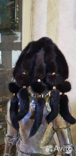 Шапка норковая