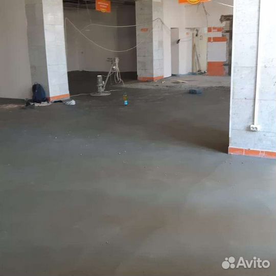 Устройство бетонных полов, стяжка пола