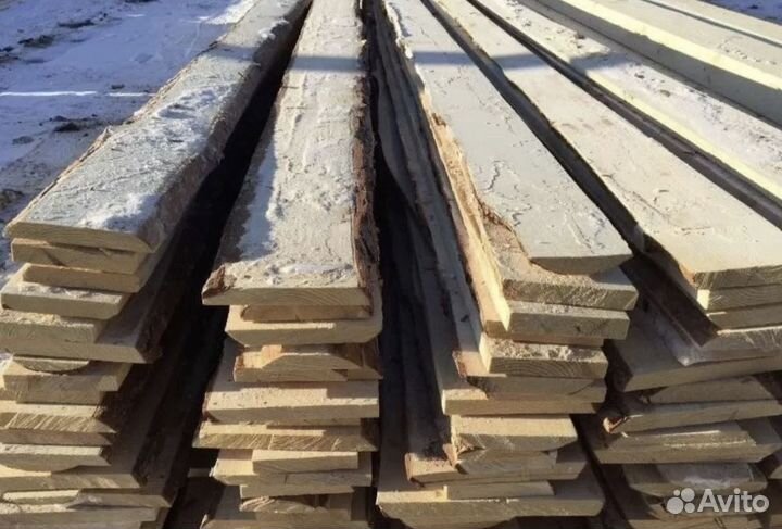 Доска необрезная