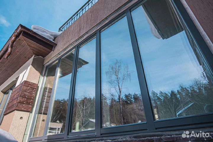 Алюминиевые окна с гарантией