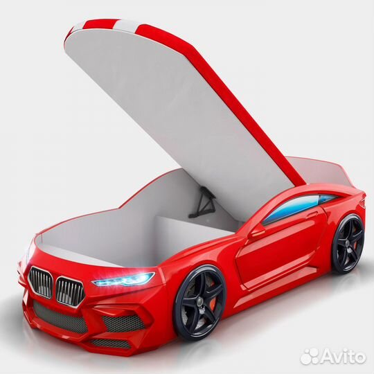 Детская кровать машинка