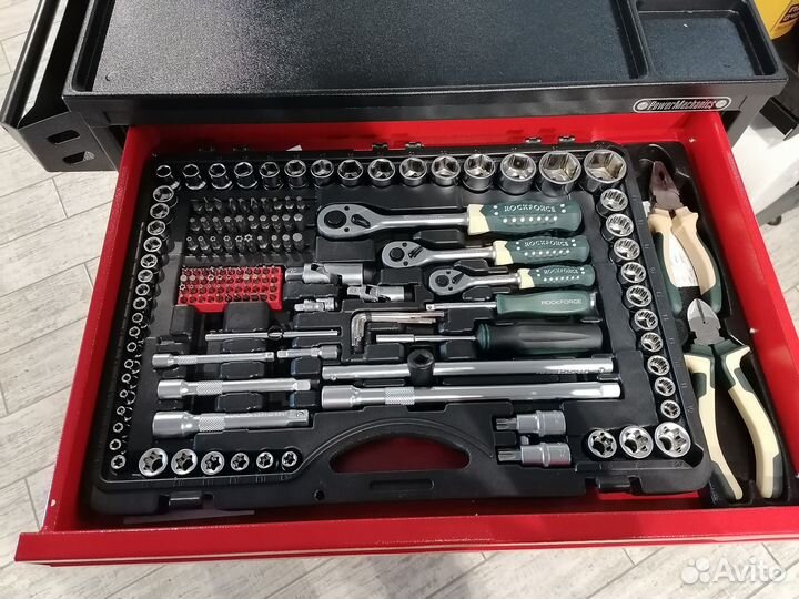 Тележка инструментов 218 предметов RockForce