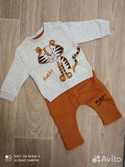 Детская одежда для мальчиков новая из футера