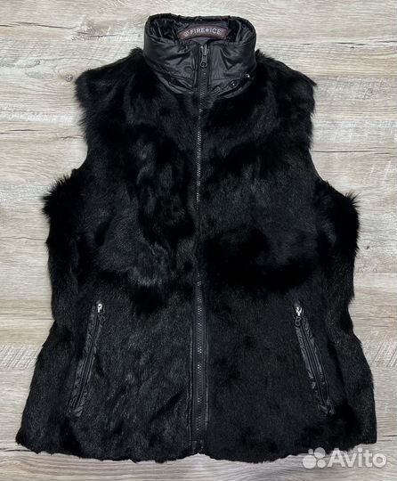 Bogner женская меховая двухстороняя жилетка