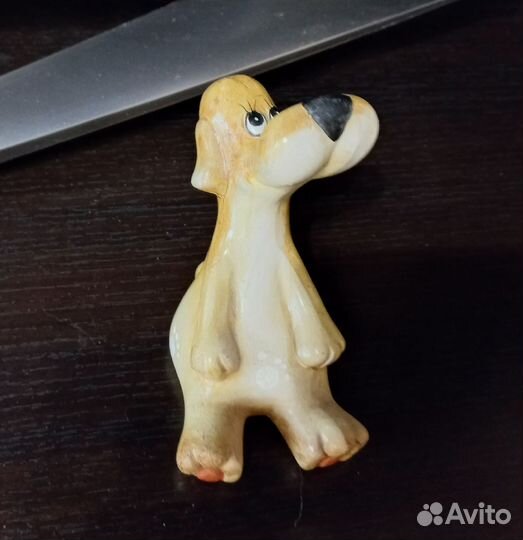 Керамическая собачка годов 60-х