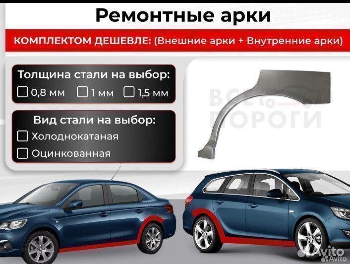 Арка Honda Civik 7 дорест