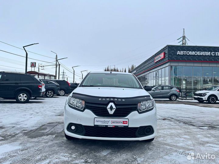 Renault Sandero 1.6 МТ, 2016, 54 104 км