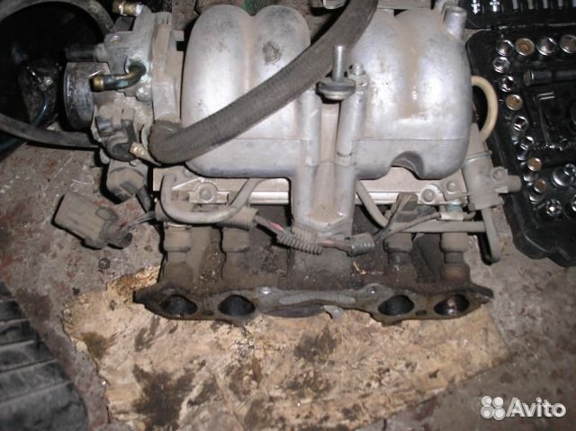Коллектор впускной и выпускной шевроле нива
