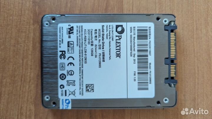 SSD Plextor 128Gb PX-0128M5S