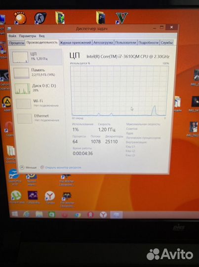 DNS intel core i7 2.30 GHz, Ram 16 gb, ssd 512 gb
