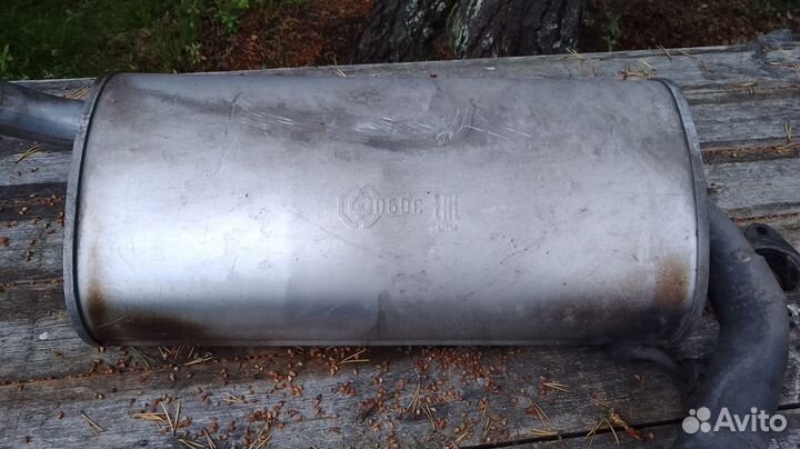 Глушитель на mitsubishi outlander 3