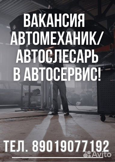 АВТОМЕХАНИК/АВТОСЛЕСАРЬ