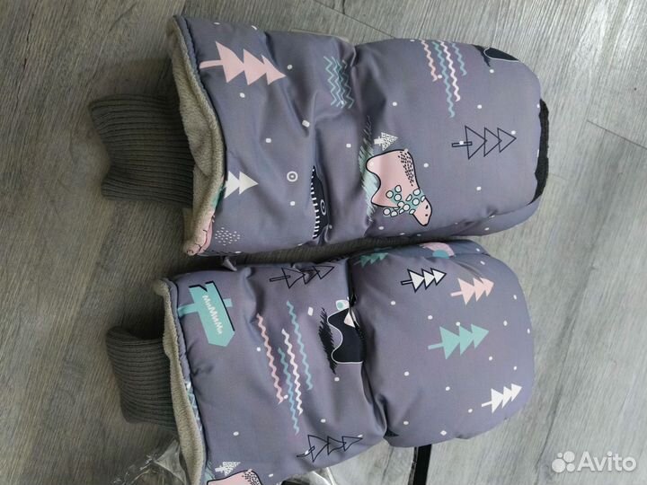 Муфта варежки на коляску