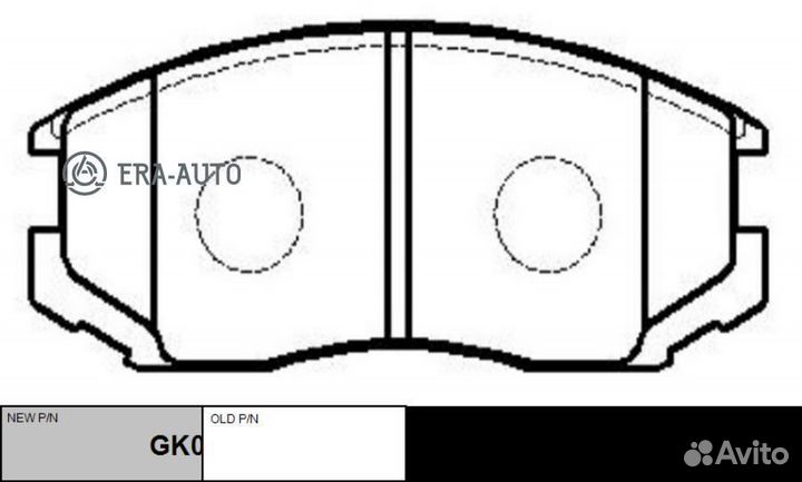 CTR GK0138 / CKD-15 GK0138 Колодки тормозные диско