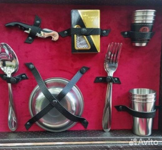 Шашлычные набор в подарочном кейсе №12