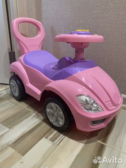 Машинка каталка для девочки
