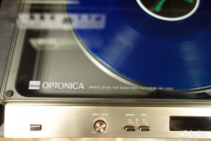 Sharp Optonica RP-5100 LP проигрыватель, 1980 год