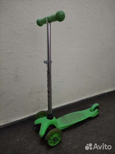Самокат детский трехколесный бу