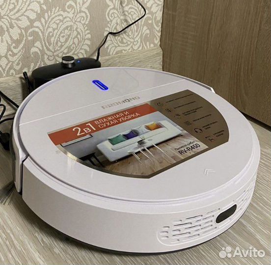 Робот пылесос redmond rv r450