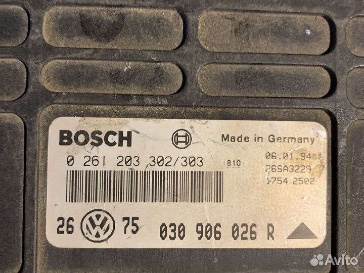 Эбу фольксваген гольф 3 венто