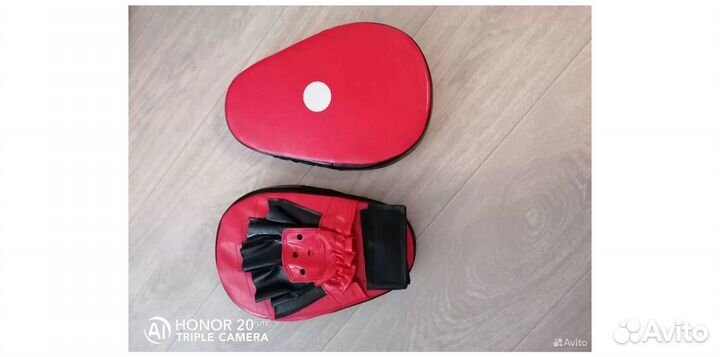 Боксерские лапы, пара. (Лапы для единоборств)