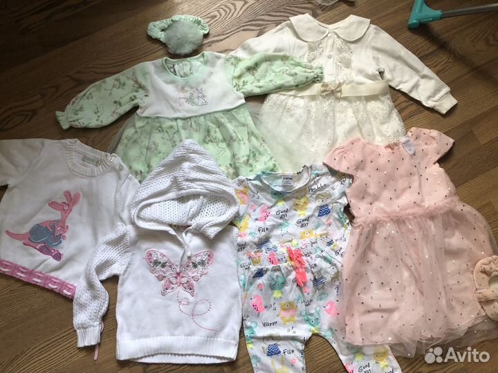 Пакет вещей на девочку