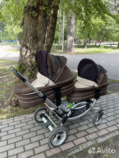 Коляска для двойни fd design zoom