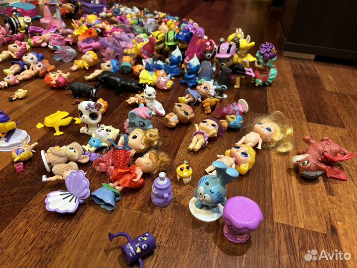 Куклы фигурки мебель для кукол типа лол