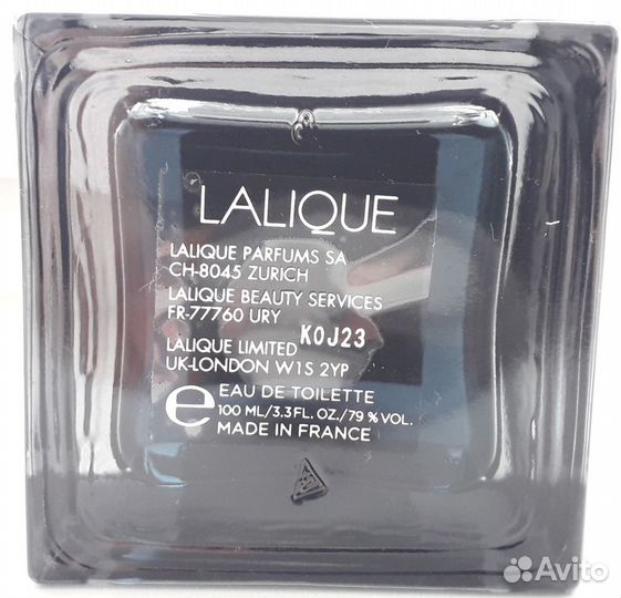 Lalique - Encre Noire Sport EDT 100ml тестер