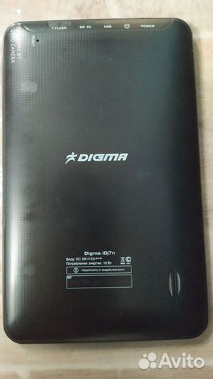 Планшет Digma iDj7n (на зап. части), чехол,защитна