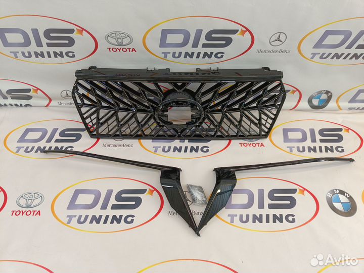 Решетка Prado 150 TRD Black с 2018г