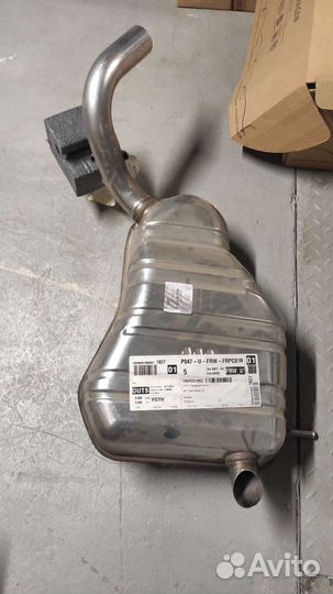 Глушитель задняя часть на Citroen C5 / Peugeot 407