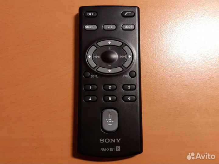 Пульт ду к автомагнитоле Sony