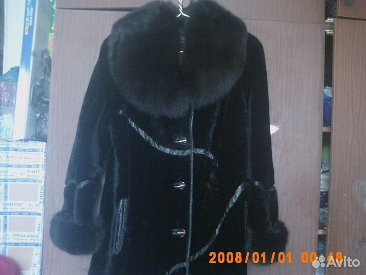 Шуба стриженый мутон