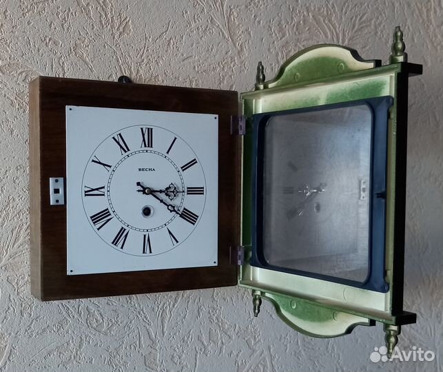 Часы настенные весна без боя