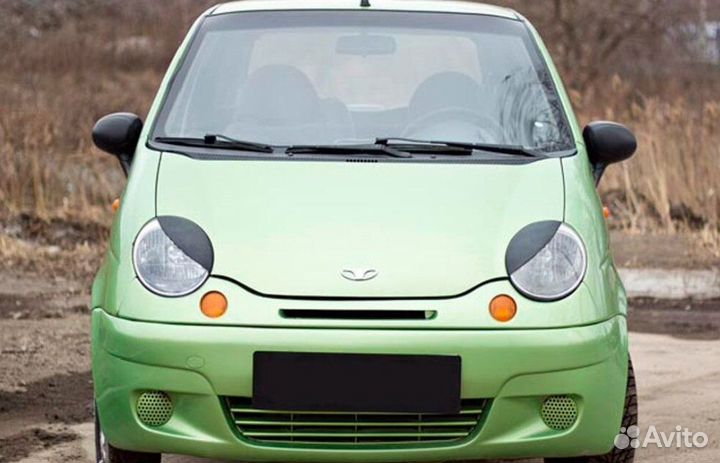 Реснички передних фар для автомобиля Daewoo Matiz
