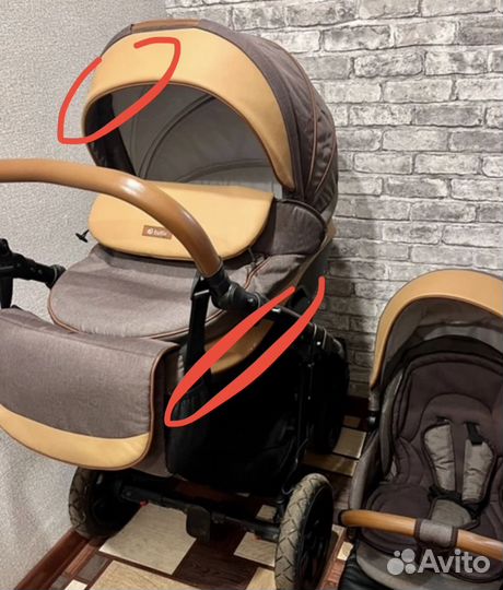 Коляска 2в1 tutis