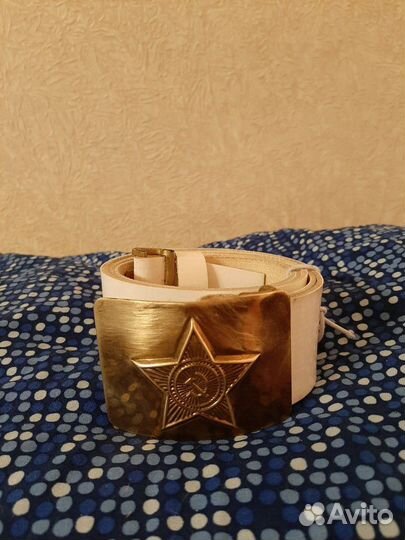 Ремень солдатский парадный