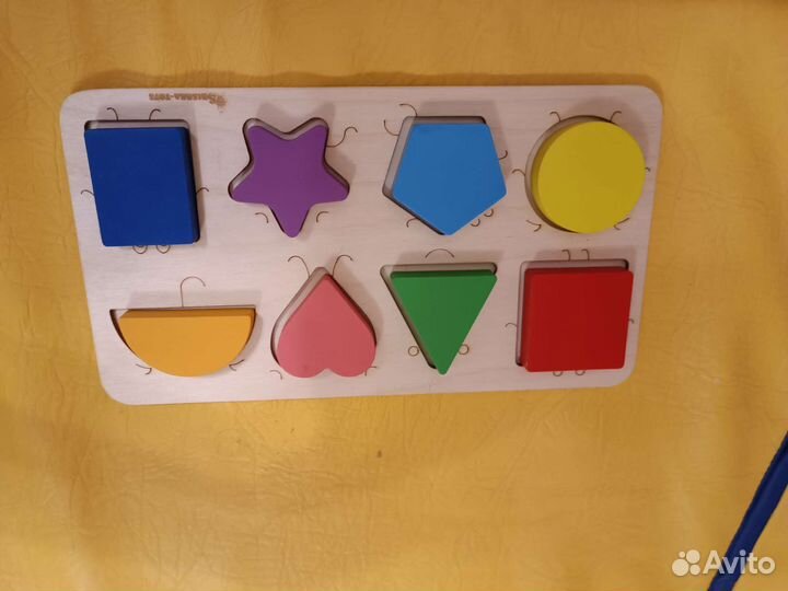 Развивающие деревянные игрушки