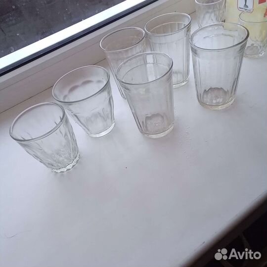 Рюмки и стаканы стекло СССР