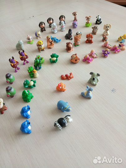 Игрушки из киндера пакетом